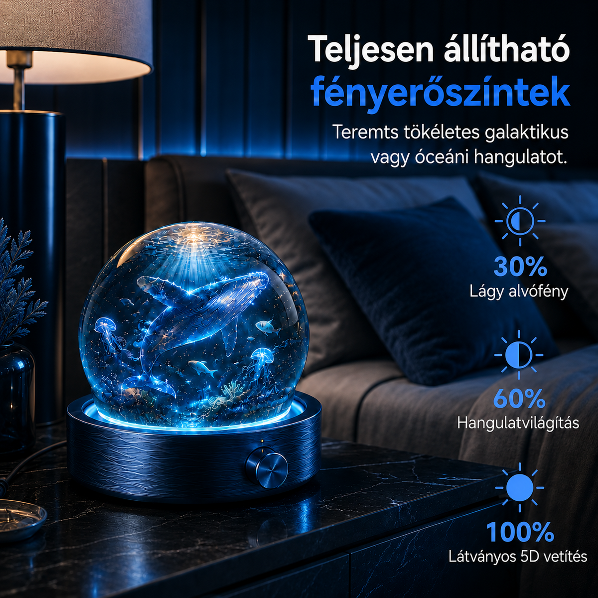 BVJ®  🦄2026 PRO MAX 5D intelligens világprojektor Több mint 100 magával ragadó világ létrehozása Bluetooth vezérléssel és hangeffektekkel