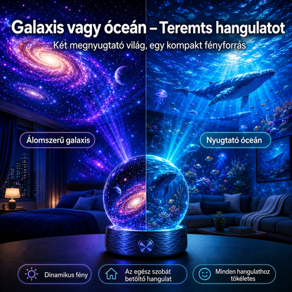 BVJ® 2026 PRO MAX 5D intelligens világprojektor🛡️Több mint 100 magával ragadó világ létrehozása Bluetooth vezérléssel és hangeffektekkel